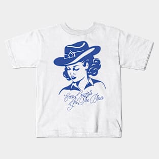 Even Cowgirls Get The Blues Kids T-Shirt